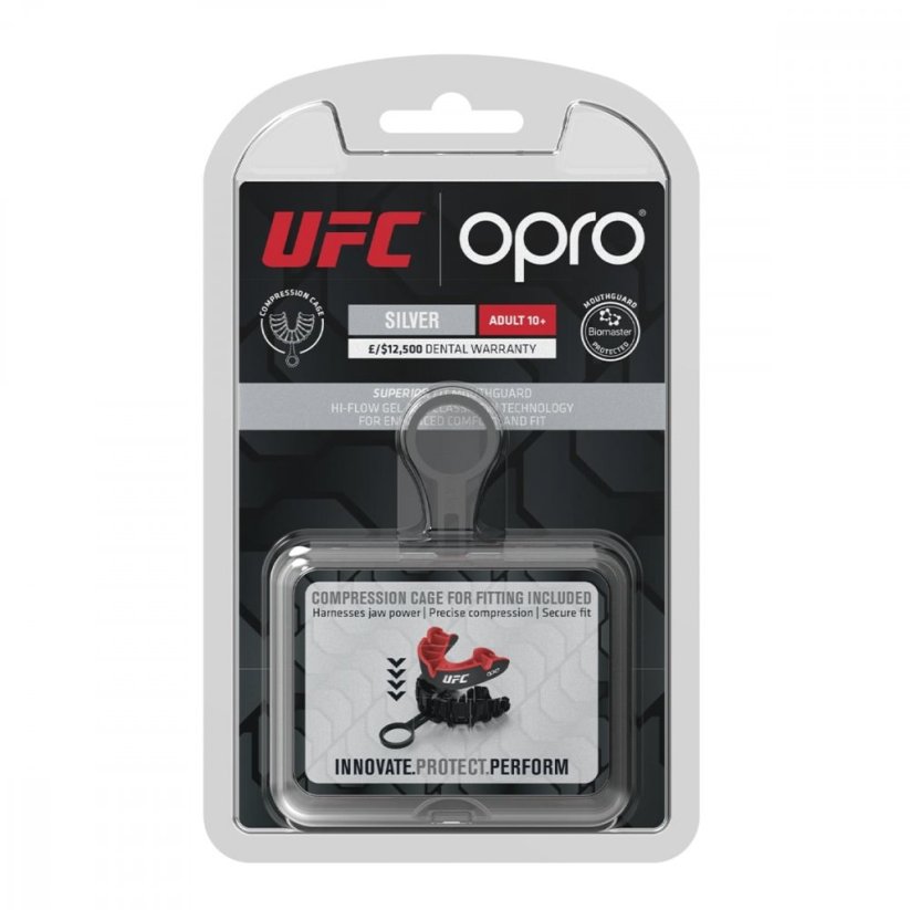 Opro Silver UFC Senior mouth guard - black