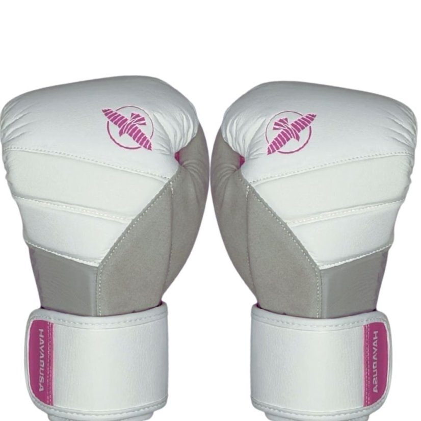 Boxing gloves Hayabusa T3 - white/pink - Weight of gloves: 12oz, Color: Pink