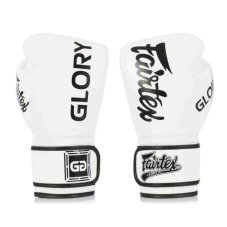 Mănuși de box Fairtex x GLORY - BGVG1 - alb