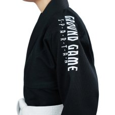 Dziecięce Gi BJJ Ground Game Spartan – czarne