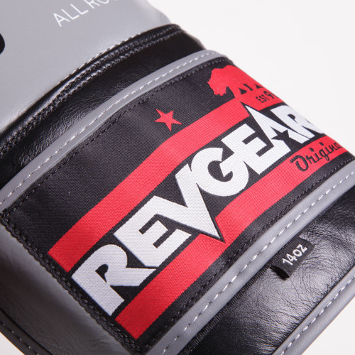 Boxerské rukavice REVGEAR S5 All Rounder - šedá/černá - Váha rukavic: 10oz