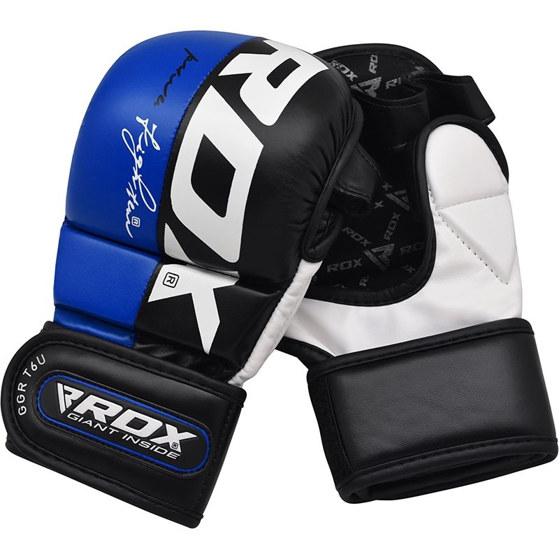 MMA kesztyű RDX T6 - kék - Méret: XL, Színes: Kék