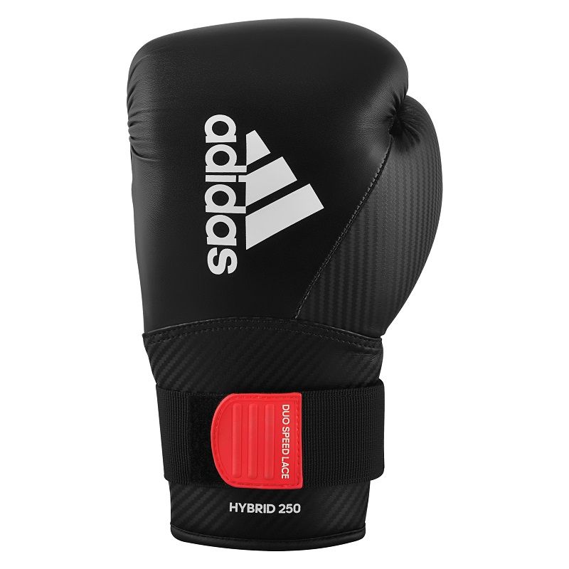 Boxerské rukavice ADIDAS Hybrid 250 - Čierne - Hmotnosť rukavíc v Oz: 12oz