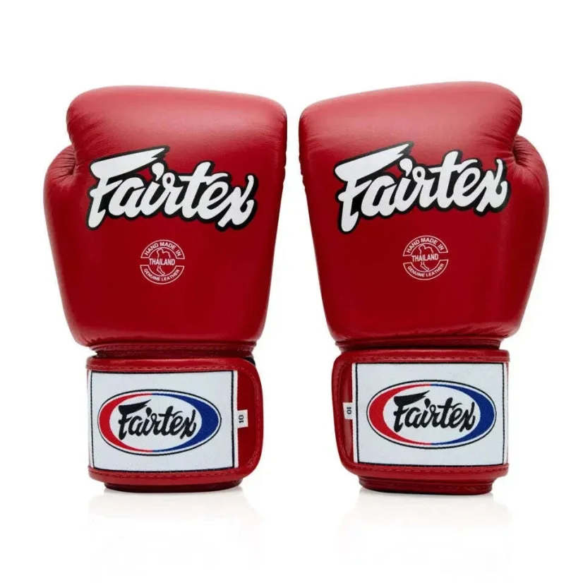 Boxing gloves Fairtex BGV1 Universal - red - Weight of gloves: 12oz