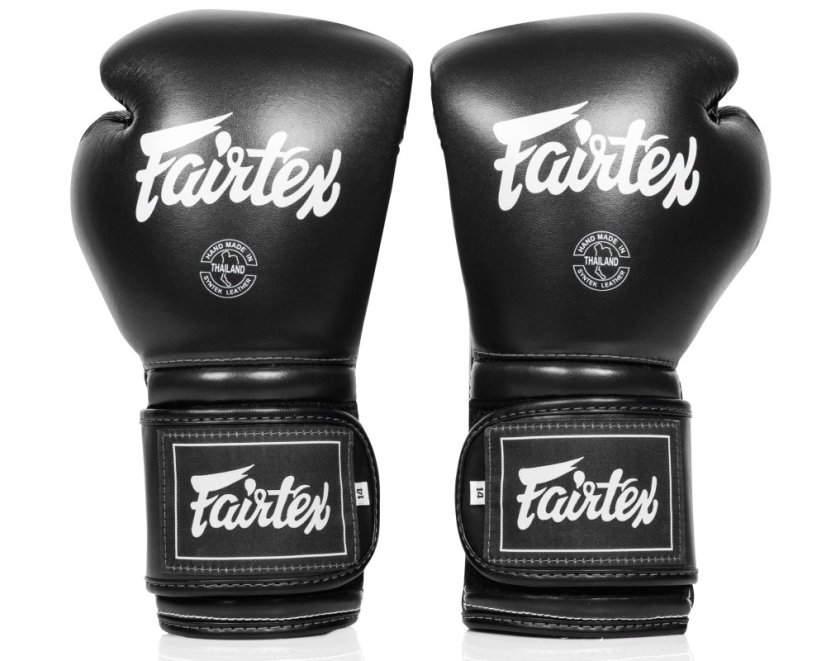 Fairtex BGV9C-PLUS Heavy Hitter’s  Mexican Style rękawice bokserskie – czarne - Waga rękawic w Oz: 14oz