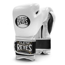 Cleto Reyes Velcro Boxing Gloves - white