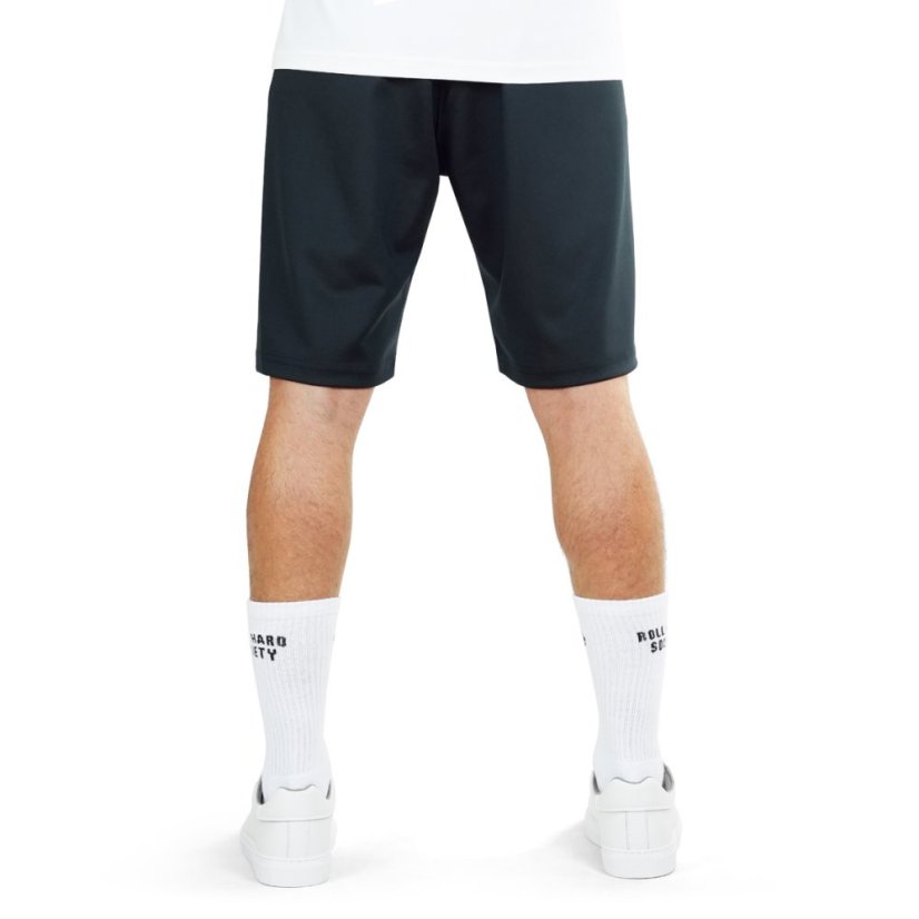 Męskie spodenki sportowe Ground Game Label – czarne - Wielkość: 2XL