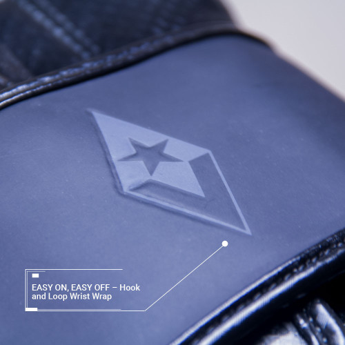 Boxerské rukavice REVGEAR Pinnacle - černá/šedá - Váha rukavic: 10oz
