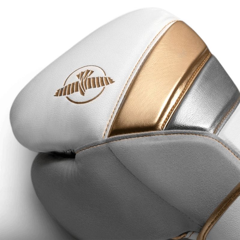 Hayabusa T3 boxkesztyű - fehér/arany