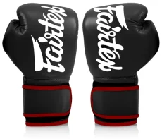 Mănuși de box Fairtex BGV14 - negru/roșu