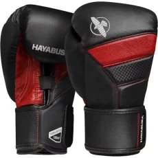 Hayabusa T3 Boxing Gloves – Black/Red