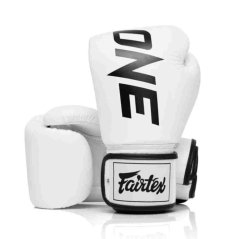 Boxerské rukavice Fairtex BGV1 – ONE – biela