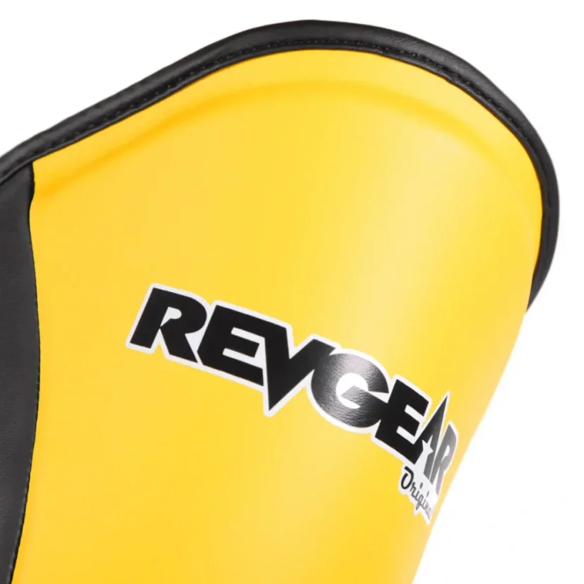 Ochraniacze Piszczeli RevGear Original Thai - żółte - Wielkość: L