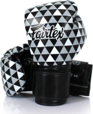Fairtex BGV14 Art Collection boxerské rukavice – černá/bílá