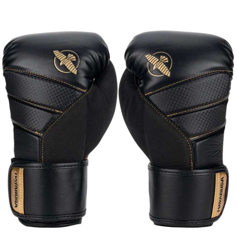 Boxerské rukavice Hayabusa T3 - černá/zlatá