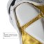 MMA sparingové rukavice REVGEAR Pinnacle P4 - bílá/zlatá - Velikost: S