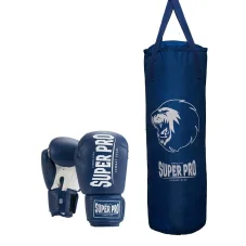 Super Pro Combat Gear boxzsák 90×30 cm szett kesztyűvel 12 oz