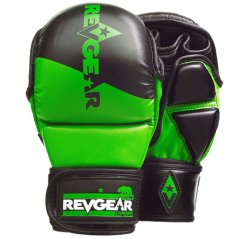 MMA sparring gloves REVGEAR Pinnacle P4 - black/lime