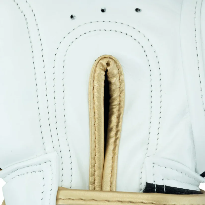YOKKAO Original Gold rękawice bokserskie – Absolute white