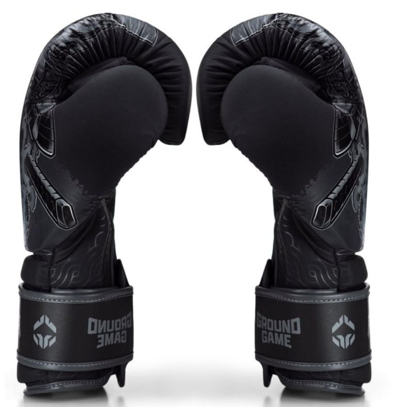 Ground Game Samurai Shadow boxing gloves – Black