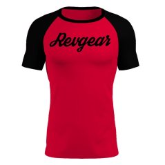 Revgear Grizzly Jiu-Jitsu Rashguard Short Sleeve – Red