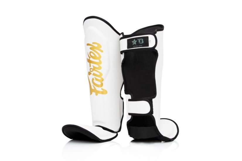 Chrániče holení Fairtex - Booster FXB SG - bílá