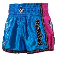 Muay Thai šortky REVGEAR Legends Koi - modrá/ružová