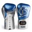 Rival RS100 Professional Sparring Boxing Gloves - Blue/Silver