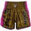 Muay Thai rövidnadrág REVGEAR Legends Spirit - arany/rózsaszín - Méret: XL