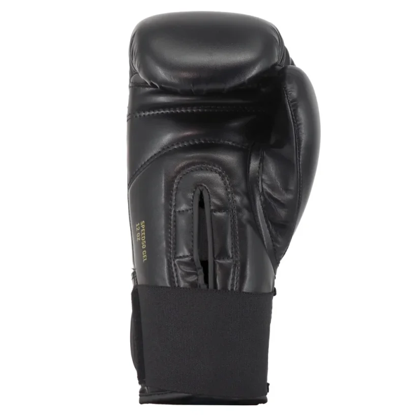 Adidas Speed 50 – boxerské rukavice – černá/zlatá - Váha rukavic v Oz: 6oz