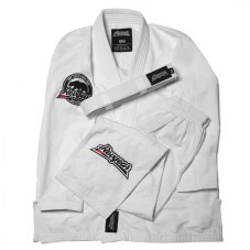 Dziecięce BJJ Gi REVGEAR Zuma z pasem - biały