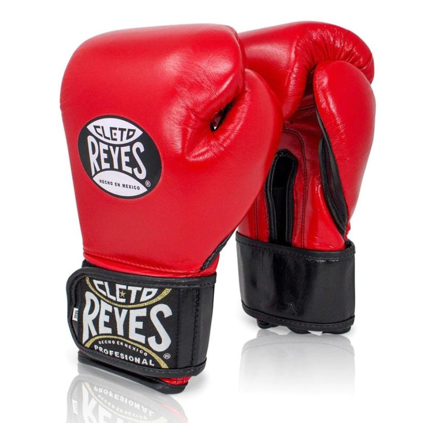 Mănuși de box Cleto Reyes Extra Padding - roșii - Greutatea mănușilor în Oz: 16oz