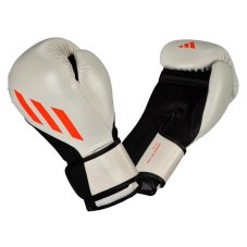 Adidas Speed Tilt 200 Boxing Gloves – White/Black