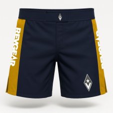 Revgear Stealth Hybrid MMA šortky – navy/zlatá