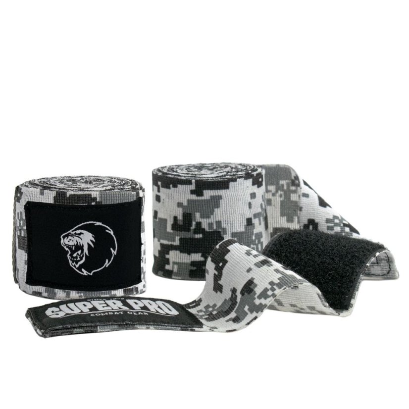 Bokszkötszerek SUPER PRO COMBAT GEAR - Színes: Camouflage