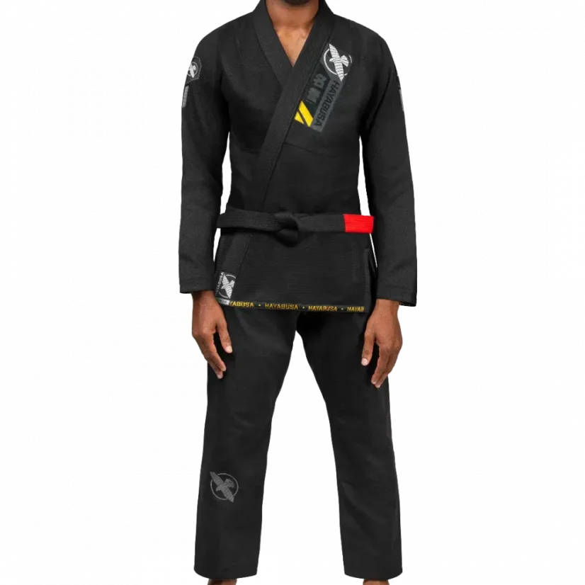 HAYABUSA Ascend Lightweight Giu Jitsu Gi - Czarne