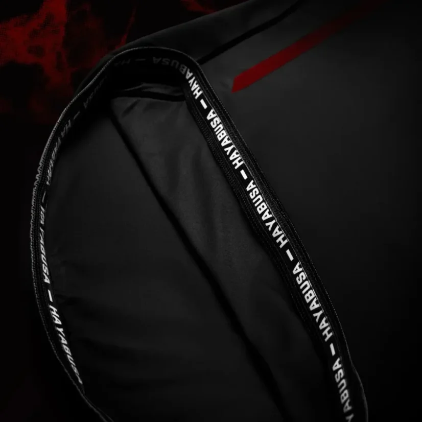 Hayabusa UFC BJJ rashguard mânecă lungă – roșu