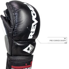 MMA training and sparring gloves REVGEAR Pro Series MS1 - black