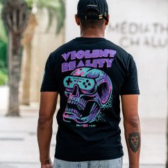Férfi póló – PRiDEorDiE Violent Reality