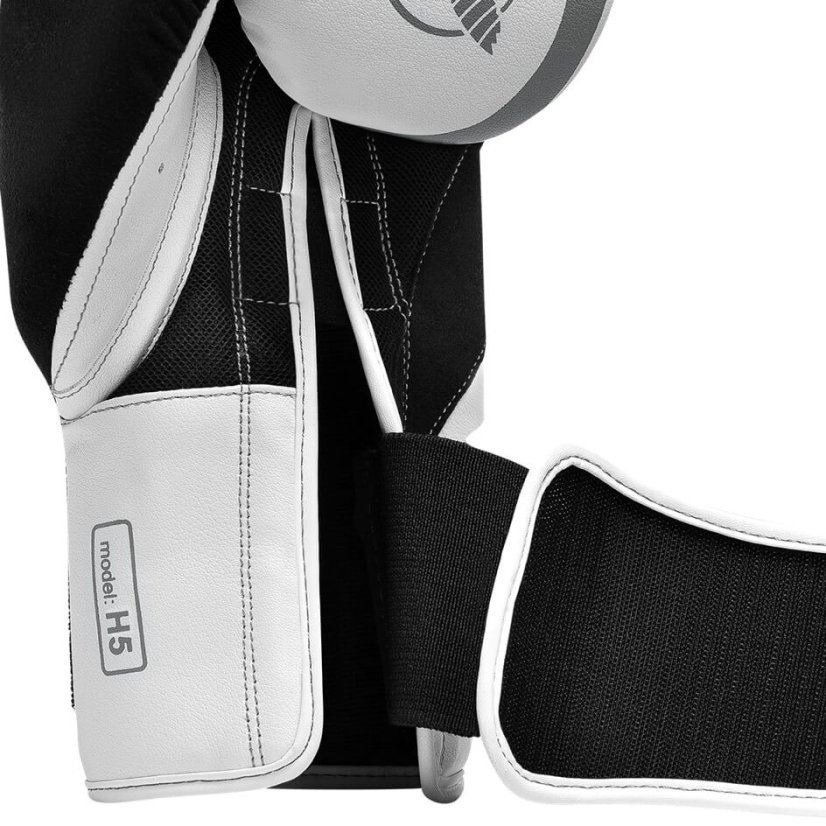 Boxerské rukavice HAYABUSA H5 - biela/šedá - Hmotnosť rukavíc v Oz: M/14oz