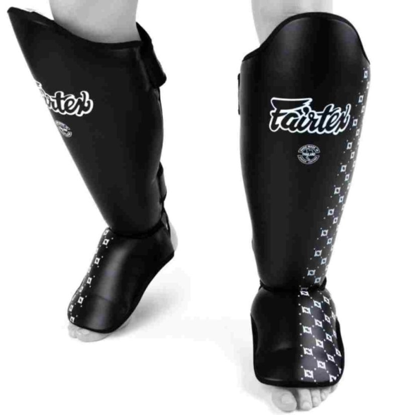 Fairtex sípcsontvédő SP5 - fekete - Méret: M