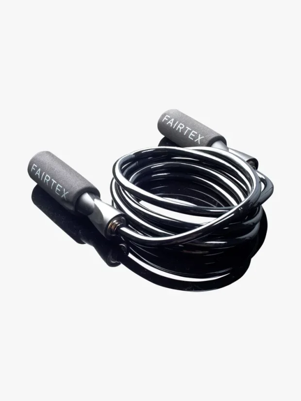 Bearing jump rope FAIRTEX – black