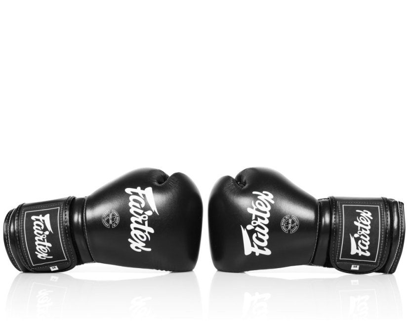 Fairtex BGV9C-PLUS Heavy Hitter’s  Mexican Style rękawice bokserskie – czarne - Waga rękawic w Oz: 14oz