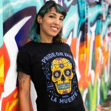 Dámske tričko PRiDEorDiE Hasta la Muerte