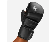 MMA gloves HAYABUSA T3 Hybrid 7oz - black