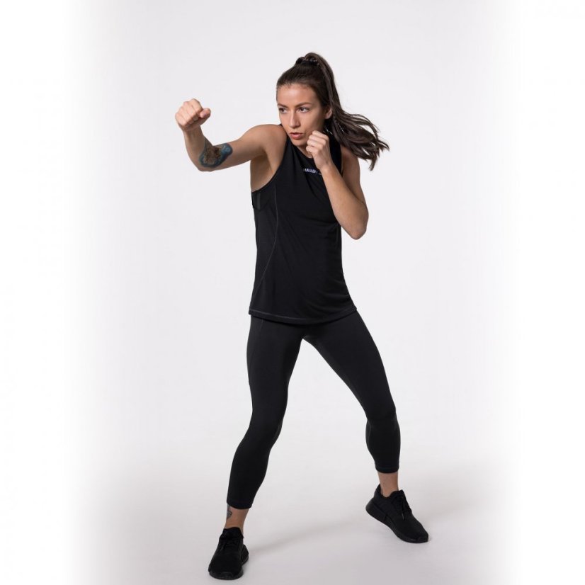 Women´s Hayabusa Lightweight Tank Top - black - Size: S