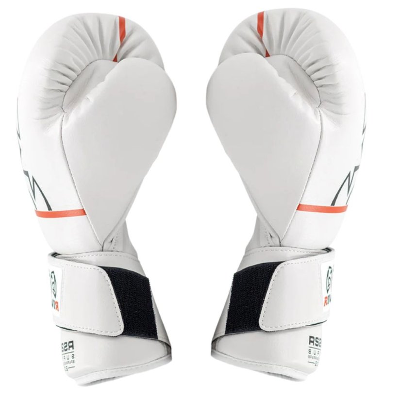Boxing gloves RIVAL RS2V 2.0 Super - white - Weight of gloves: 12oz
