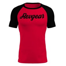 Revgear Grizzly Jiu-Jitsu Rashguard Short Sleeve – czerwona