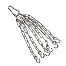 6-point metal chain set for hanging a boxing bag