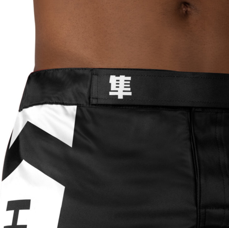 Rövidnadrág Hayabusa Icon Fight Mid Length  - fekete - Méret: L